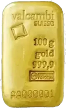 Gold bar 100 g