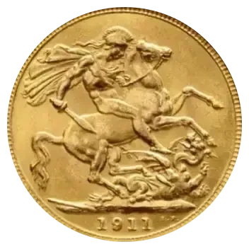 Sovereign George V Gold