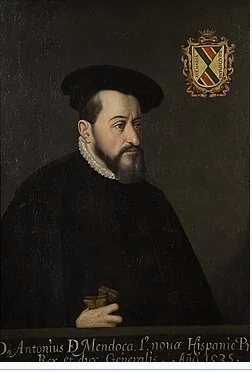 Portrait of Antonio de Mendoza, first Viceroy of New Spain